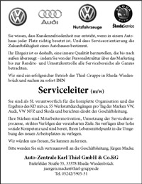 Stellenbeschreibung